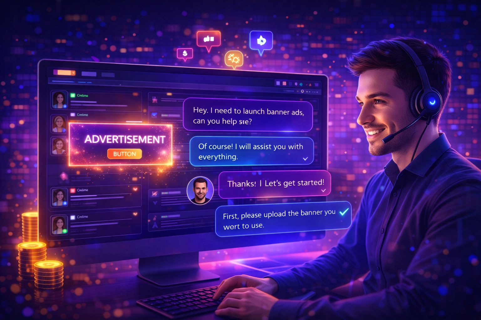 Поддержка и партнёрство